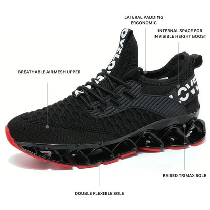 LÉVATOX 2.0 SNEAKERS ZWART